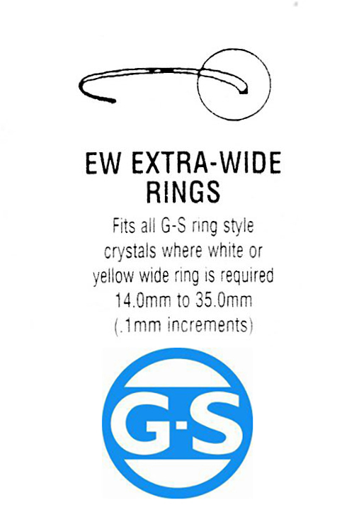 G-S Extra Wide EW Rings