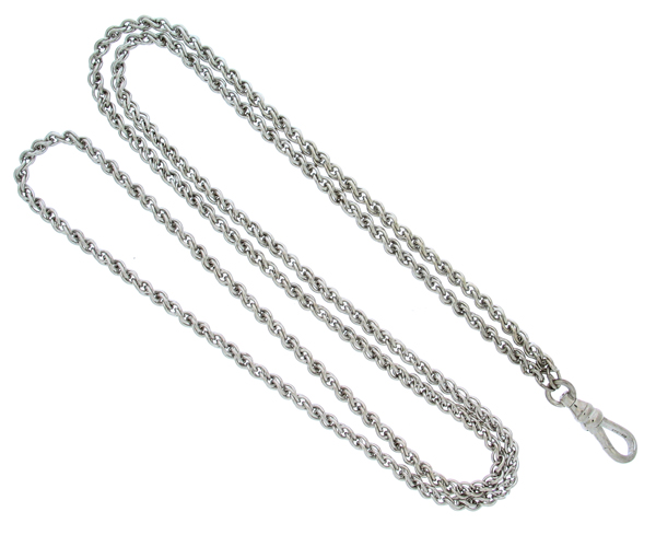 Pendant Watch Chain Rope Sterling