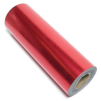 Gift Wrap - Red Foil Moir
