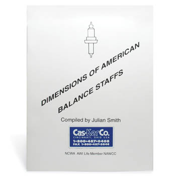 Dimensions of American Balance Staffs Booklet