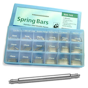 Spring Bars for Watchmakers - Cas-Ker Assortment 900.144L