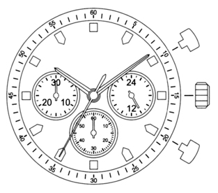 Miyota Watch Movement JS Series