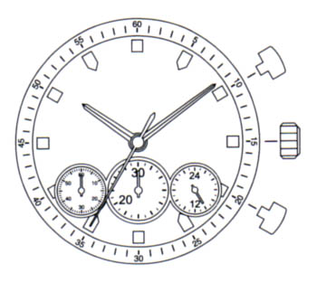 Miyota Watch Movement JS Series