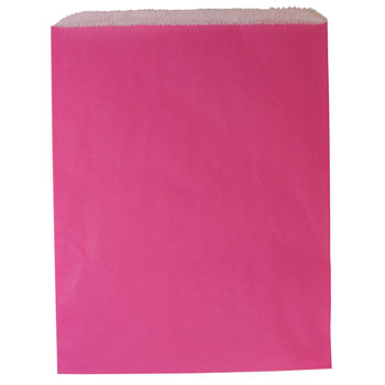Wild Rose Colored Paper Gift Bags